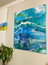 Load image into Gallery viewer, Imagine 20"X 24"X 1/2"- Acrylic Pour - Debby Olsen