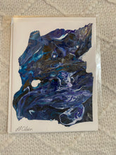 Load image into Gallery viewer, Card - Hand Made - Debby Olsen - Acrylic Pour C117