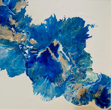 Load image into Gallery viewer, Sapphire Lake - 14"x 14" - Debby Olsen