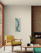 Load image into Gallery viewer, The Vine Of Life - Original Acrylic Pour- Debby Olsen 16" X 40"x 1 1/2"