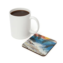 Load image into Gallery viewer, Ocean Palms - Cork Back Coaster
