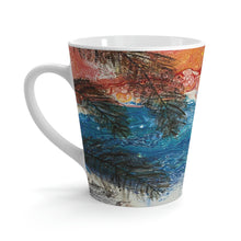 Load image into Gallery viewer, Latte Mug - Ocean Palms
