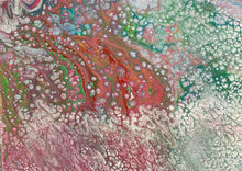 Load image into Gallery viewer, Coral Falls - Acrylic Pour - Debby Olsen