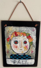 Load image into Gallery viewer, Fall Hanging Plaque - Hanging Plaque 8"x 6"- Barbara Olsen