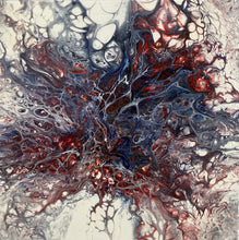 Load image into Gallery viewer, FireWeb - Acrylic Pour - Debby Olsen
