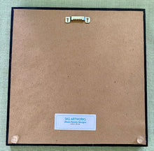 Load image into Gallery viewer, Santa's In The House - Print on Wood 9"x 9" - Barbara Olsen