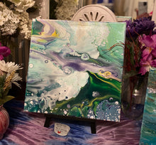 Load image into Gallery viewer, Funnel Formation- Acrylic Pour - Debby Olsen