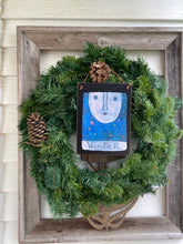 Load image into Gallery viewer, Winter Hanging Plaque - 8"x 6" - Barbara Olsen.