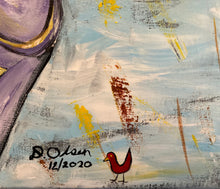Load image into Gallery viewer, Jewel The Giraffe - Unframed Original - Debby Olsen