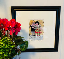 Load image into Gallery viewer, My Friend Collage - Framed - Barbara Olsen