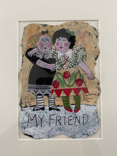 Load image into Gallery viewer, My Friend Collage - Framed - Barbara Olsen