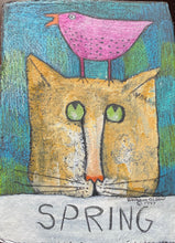 Load image into Gallery viewer, Spring Hanging Plaque - Hanging Plaque 8"x 6" - Barbara Olsen