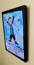 Load image into Gallery viewer, Sunday Boy - Print On Wooden Tile 9"x 7" - Barbara Olsen