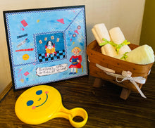 Load image into Gallery viewer, Tuesday Girl - Print on Wood 9"x 9" - Barbara Olsen