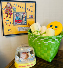 Load image into Gallery viewer, Wednesday Girl - Print on Wood 9"x 9" - Barbara Olsen