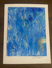 Load image into Gallery viewer, Card Gift Pack (5)- Hand Made - Debby Olsen - Acrylic Pour
