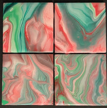 Load image into Gallery viewer, Christmas Coasters 12-25- (S) Ceramic Coasters (4) -  Debby Olsen
