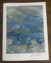 Load image into Gallery viewer, Card Gift Pack (5)- Hand Made - Debby Olsen - Acrylic Pour
