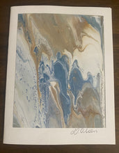 Load image into Gallery viewer, Card Gift Pack (5)- Hand Made - Debby Olsen - Acrylic Pour

