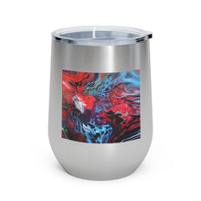 Load image into Gallery viewer, Dragon Lace - 12oz Insulated Wine Tumbler - Debby Olsen
