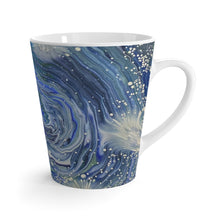 Load image into Gallery viewer, Snowy Blues - Latte Mug - Debby Olsen
