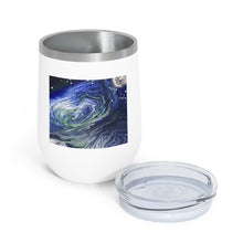 Load image into Gallery viewer, Solar Blues - 12oz Insulated Wine Tumbler - Debby Olsen
