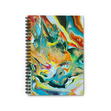 Load image into Gallery viewer, Orange Mix - Spiral Notebook - Ruled Line - Debby Olsen
