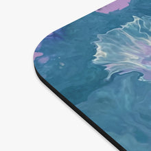 Load image into Gallery viewer, Teal and Lavender Abstract - Mouse Pad (Rectangle)
