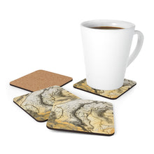 Load image into Gallery viewer, Crypto Gold - Cork Back Coaster-Debby Olsen
