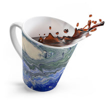 Load image into Gallery viewer, Downunder Blues - Latte Mug - Debby Olsen
