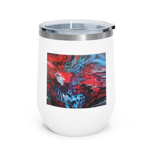 Load image into Gallery viewer, Dragon Lace - 12oz Insulated Wine Tumbler - Debby Olsen

