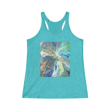 Load image into Gallery viewer, The Green Descent - Women&#39;s Tri-Blend Racerback Tank -
