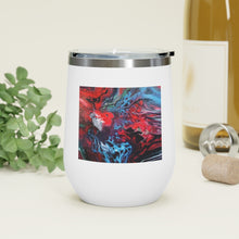 Load image into Gallery viewer, Dragon Lace - 12oz Insulated Wine Tumbler - Debby Olsen
