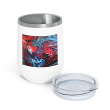 Load image into Gallery viewer, Dragon Lace - 12oz Insulated Wine Tumbler - Debby Olsen
