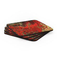Load image into Gallery viewer, The Red Dimension - Cork Back Coaster- Debby Olsen
