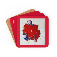 Load image into Gallery viewer, The Poppy - Cork Back Coaster - Debby Olsen
