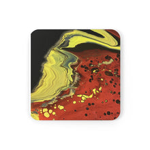 Load image into Gallery viewer, Yellow Sands - Cork Back Coaster - Debby Olsen
