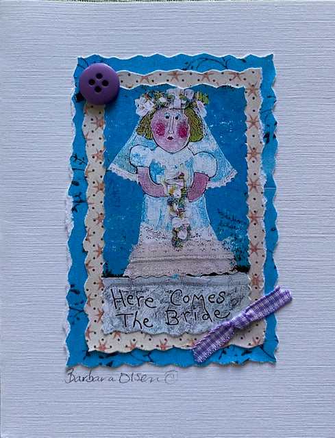Bride Handmade Card