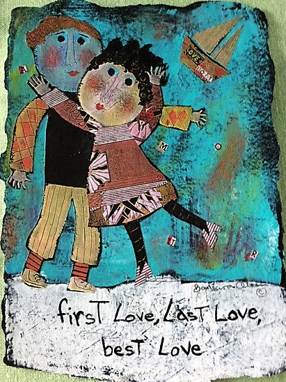 First Love, Last Love Collage - Barbara Olsen