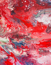 Load image into Gallery viewer, Waves Of Passion - Acrylic Pour - Debby Olsen
