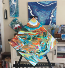 Load image into Gallery viewer, Orange Mix - Acrylic Pour - Debby Olsen
