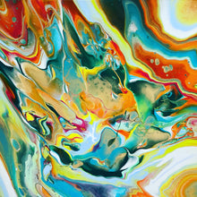 Load image into Gallery viewer, Orange Mix - Acrylic Pour - Debby Olsen
