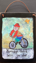 Load image into Gallery viewer, Thursday Boy - Old Days Hanging Plaque - Barbara Olsen
