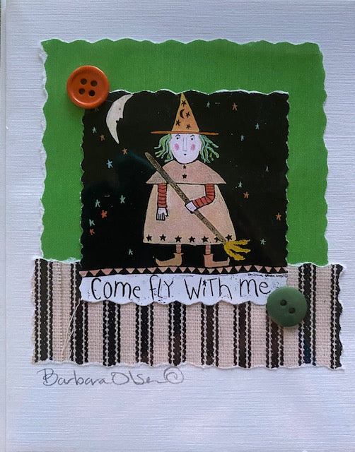Come Fly With Me Handmade Card