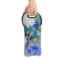 Load image into Gallery viewer, Lavender Flower - Wine Tote Bag
