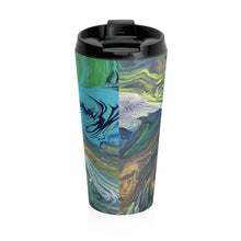 Load image into Gallery viewer, The Green Descent - Stainless Steel Travel Mug - Debby Olsen
