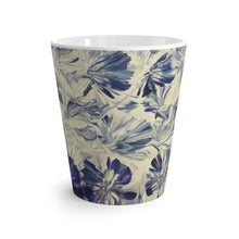 Load image into Gallery viewer, Purple Flowers - Latte Mug - Debby Olsen
