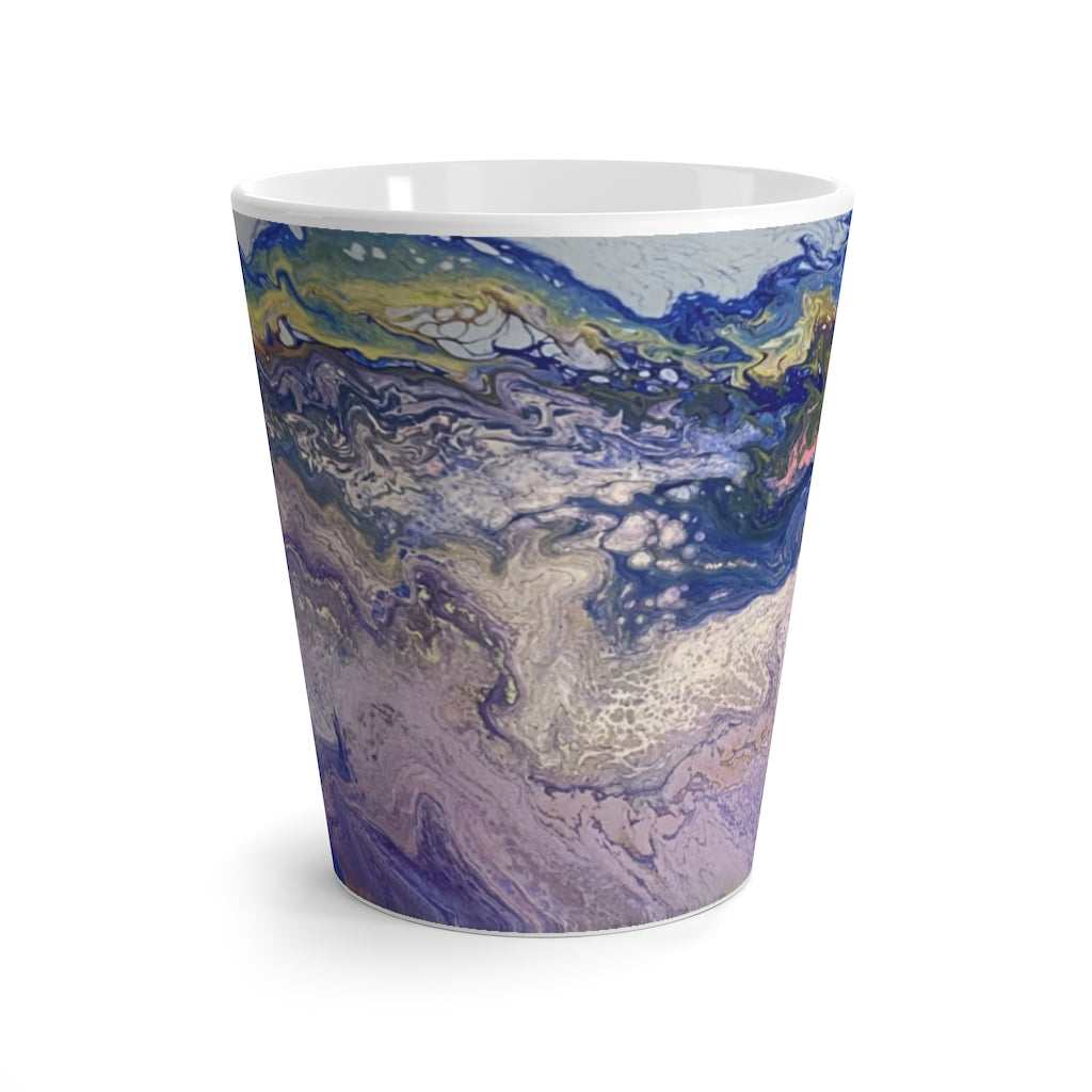 Lavender Shores - Latte Mug - Debby Olsen