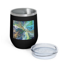 Load image into Gallery viewer, The Green Descent - 12oz Insulated Wine Tumbler - Debby Olsen
