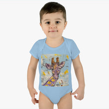 Load image into Gallery viewer, Jewel the Giraffe - Infant Baby Rib Bodysuit - Debby Olsen
